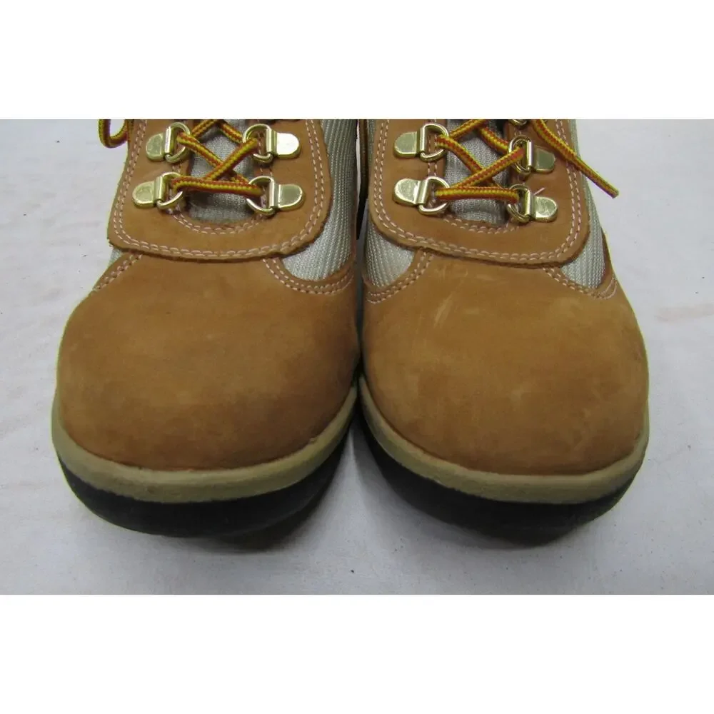 Timberland Youth Size 6 M Brown Leather Lace Up Ankle Casual Boots